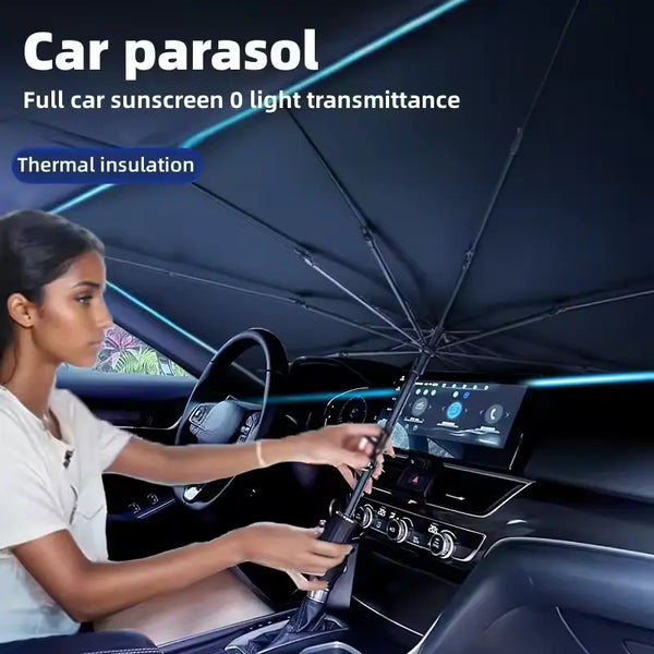 Foldable Car Windshield Umbrella